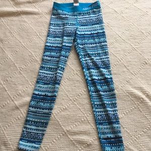 Nike fleece lined workout tights. Xs/s